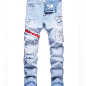 MENS PATCH JEANS SIZE 40 BRAND NEW